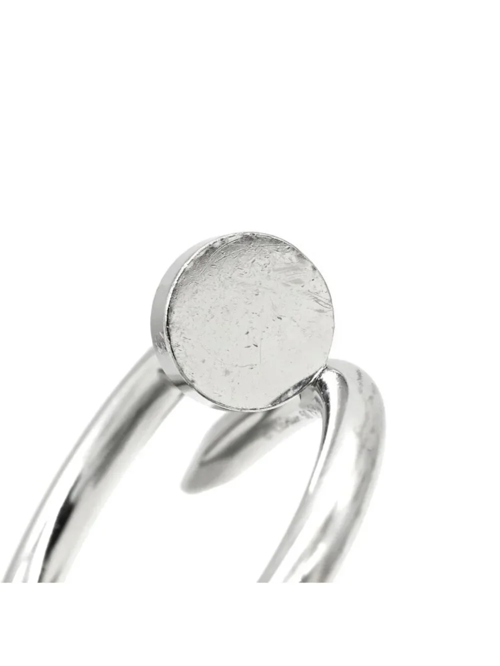 Cartier Ring Juste un Clou Classic Model White Gold 59 Nail Motif